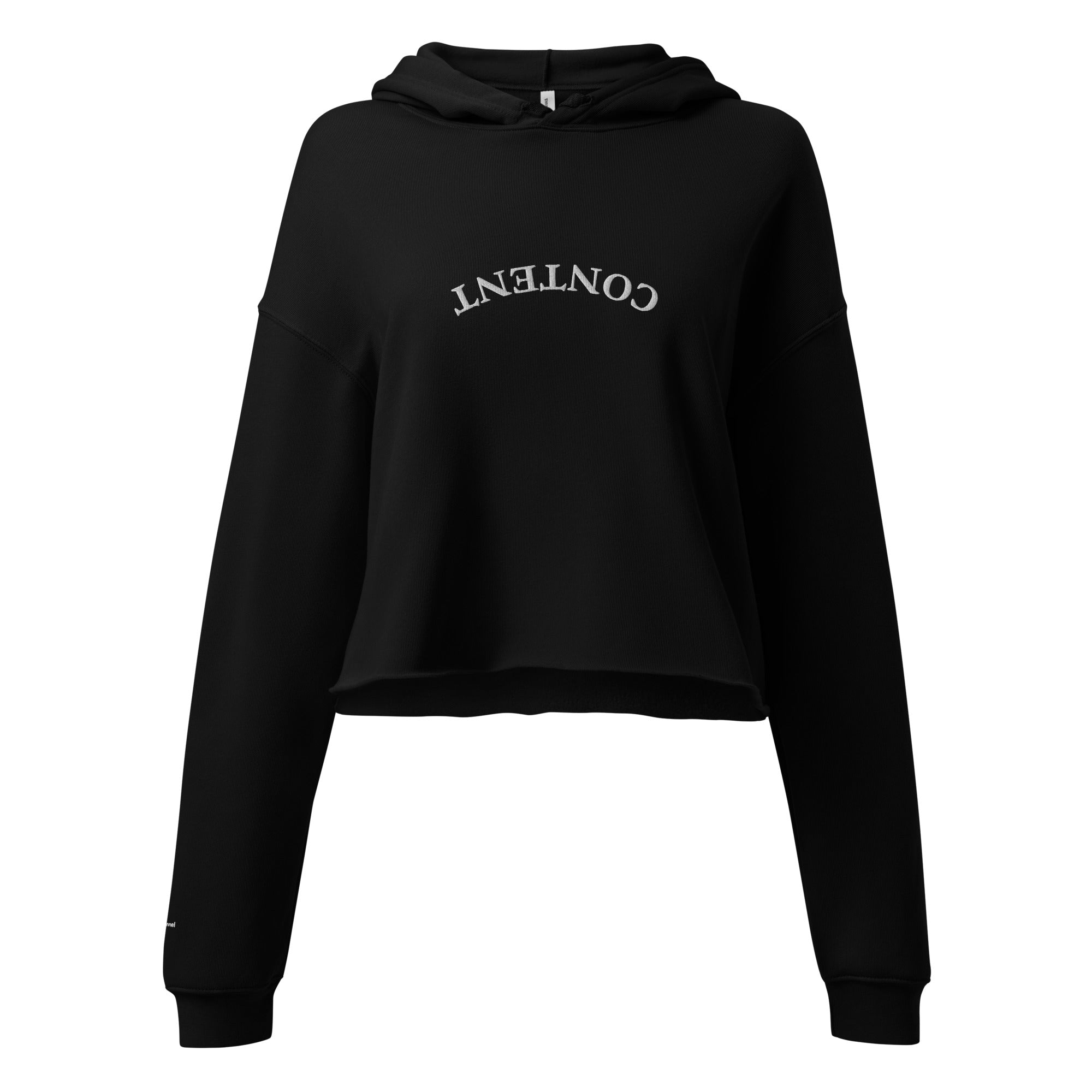 CONTENT Crop Hoodie